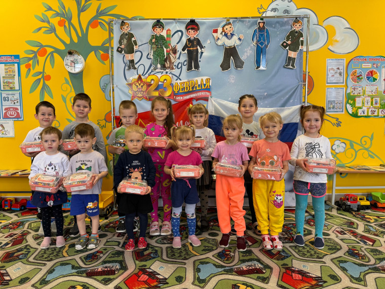 День защитника Отечества в детском саду.